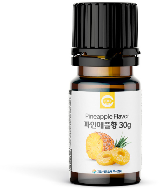 푸플 식품향료 과일 합성 머랭쿠키 제과제빵 슬라임 식용 자일리톨 식품첨가물, 30ml, 1개, 046-파인애플향