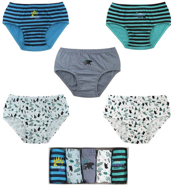 에코키즈 남아동 순면 삼각 5매입 세트(P19SS11599) 아이앤유샵