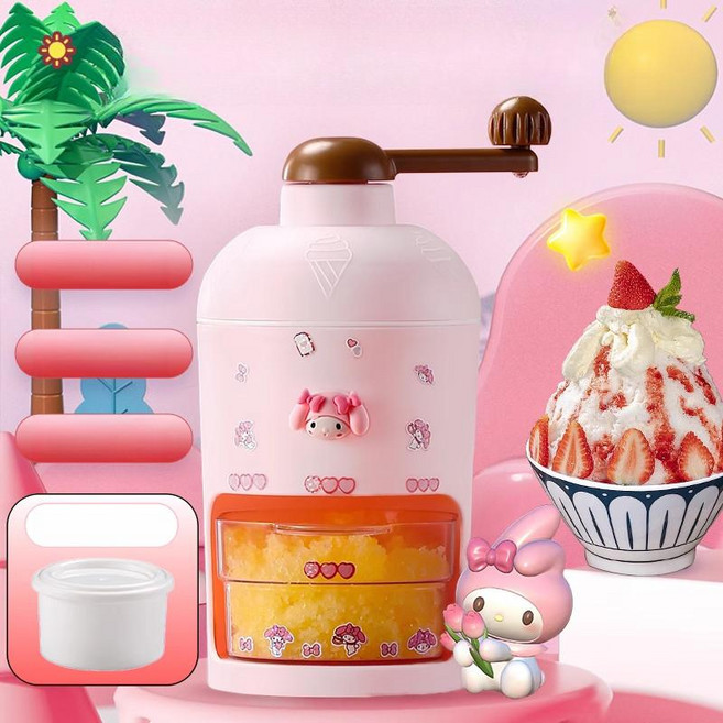 새벽남자 아이스크림기계 제조기 젤라또, 핑크 아이스크러셔 [3개], 기본 색상