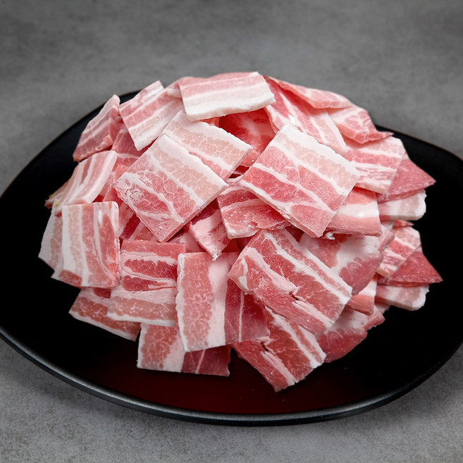 [오늘출고] 한돈 돼지고기 감성추억 옛날 삼겹살 대패삼겹살 우시산한돈 냉동 한성미트뱅크, 1kg, 1개