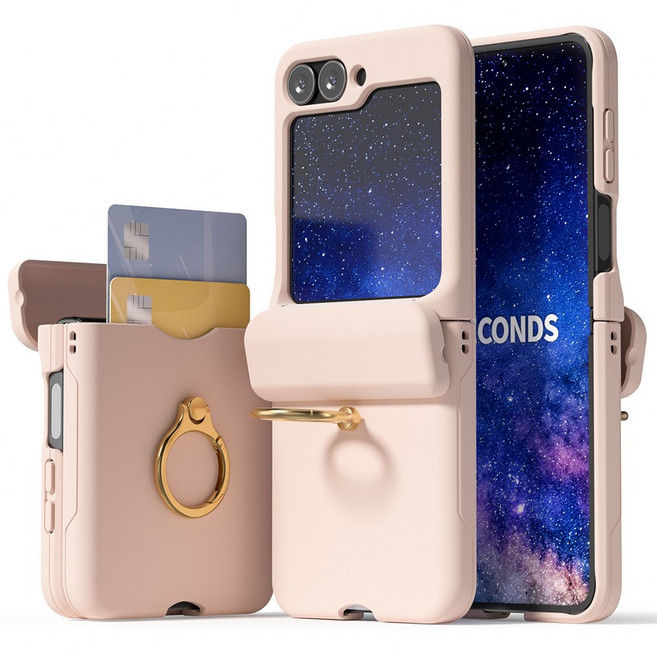 5세컨즈 쉬츠 카드수납 핑거링 힌지보호 케이스