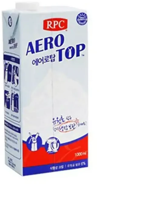 리치코리아 얼음팩 아이스박스 에어로탑 식물성 휘핑크림 1L, 1개