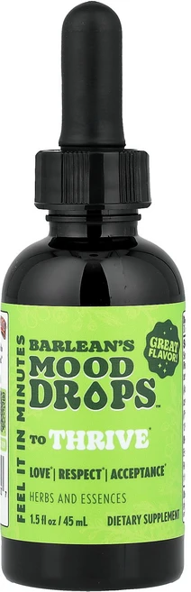Barlean's Mood Drops™ To Thrive 1.5 fl oz 45 ml, Barlean's, Mood Drops, To Thri, 1개, 45ml - 쿠팡