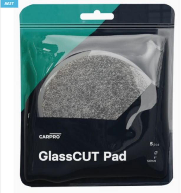 카프로 자동차 유리 전용 폴리싱 광택 패드 (3인치) 복원 디테일링월드