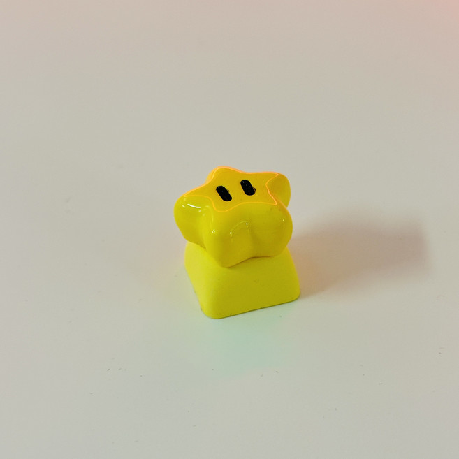 펫더월드 슈퍼마리오 키캡 컬렉션 17종, 파워업 별, 파워업 별