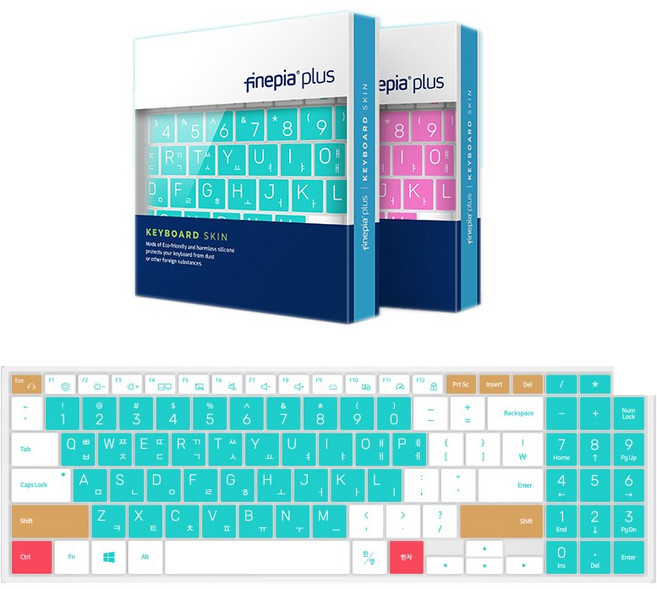 2025 삼성전자 갤럭시북5 프로(360) NT960QHA NT960XHA 16인치 문자인쇄키스킨, A-Type(마카롱/민트)-갤럭시북5 프로(360), 1개