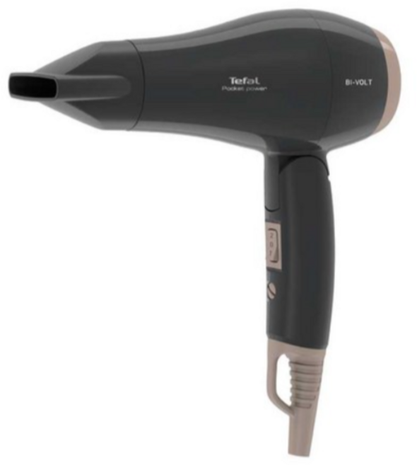 테팔 헤어드라이어 포켓파워 HV1720K0 1200W, Black (블랙계열)