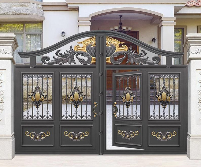 전원 주택 대문 철제대문 게이트 단독주택 문 시골집대문 정원 펜션, A.스타일 1