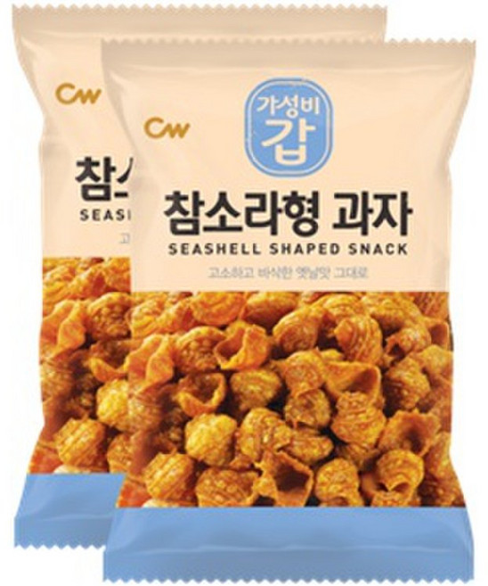청우 참소라형과자 120g 10개입 [박스], 20개