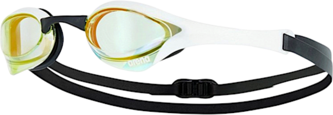 아레나 코브라 코어 스와이프 미러 수경 WHT A6AC2AG68 WHT, 1개