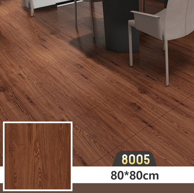 정싱 접착식 붙이는 셀프장판 붙이는데코타일 타일 pvc마루 스티커 80*80cm, 10개, 8005