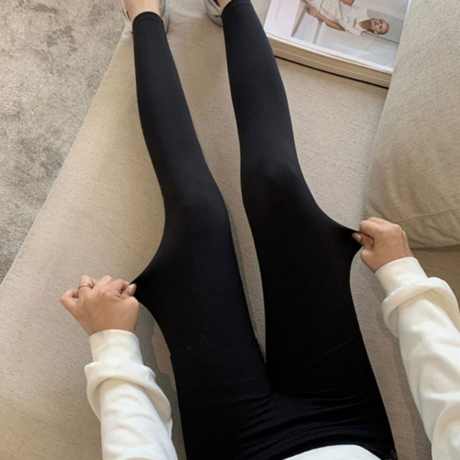 모달소재 착감기는 탄탄한 데일리용 레깅스 (블랙) 바지 팬츠 가을 마실룩