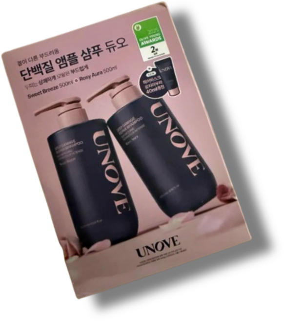 어노브 딥 데미지 리페어 샴푸 500g 1+1 (스윗브리즈+로지아우라), 1세트