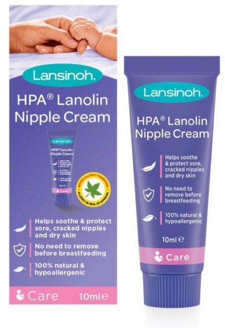 Lansinoh 랜시노 HPA 라놀린 니플 크림 10ml, 1개