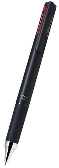 파이롯트 쥬스업 4색 다색펜 0.4mm, 블랙 바디, 1개