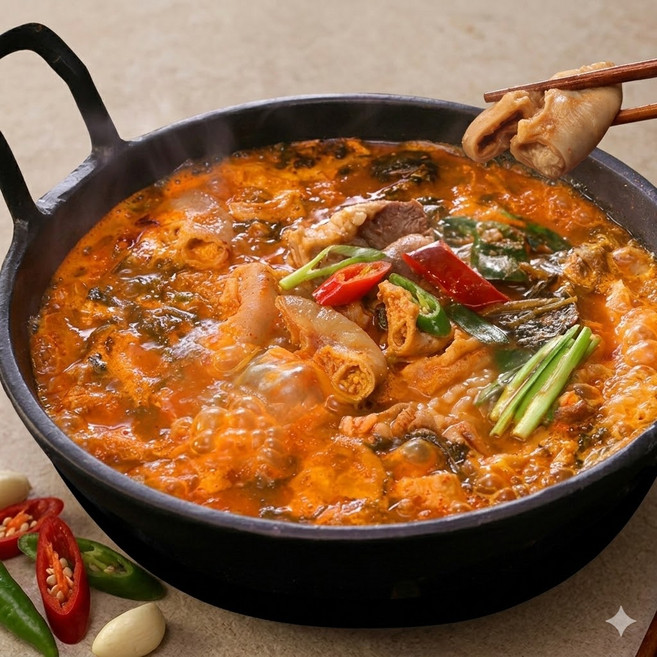 [국내산] 이레밥상 소곱창전골 간편조리 캠핑 술안주 밥도둑, 750g, 3개