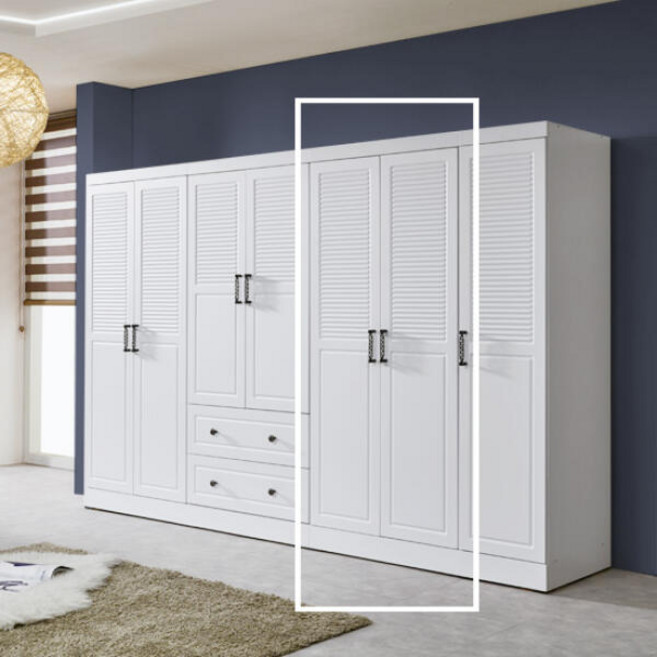 [보루네오 하우스] 보루네오 라보떼 시즌2 센스 갤러리 1600 (이불장+투서랍옷장) SG10 (수도권무배), 상세 설명 참조