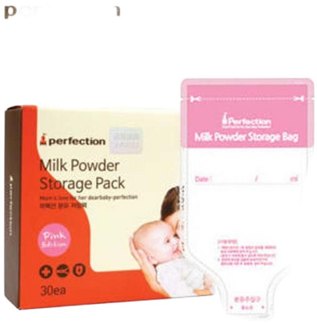 퍼펙션 일회용이유식저장팩 30매 분유저장팩 모유저장팩, 30개, 30