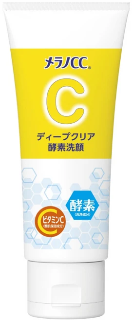 멜라노CC 딥 클리어 효소 세안 폼클렌징, 130g, 1개 - 쿠팡