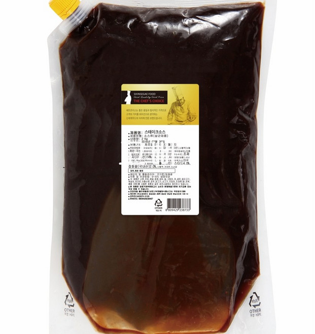 쉐프초이스 스테이크소스, 1개, 2kg
