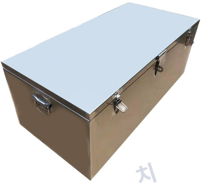 트럭 화물차 공구함 대형 더블캡 공구통 툴박스 공구박스 스테인레스 보관함, 1개