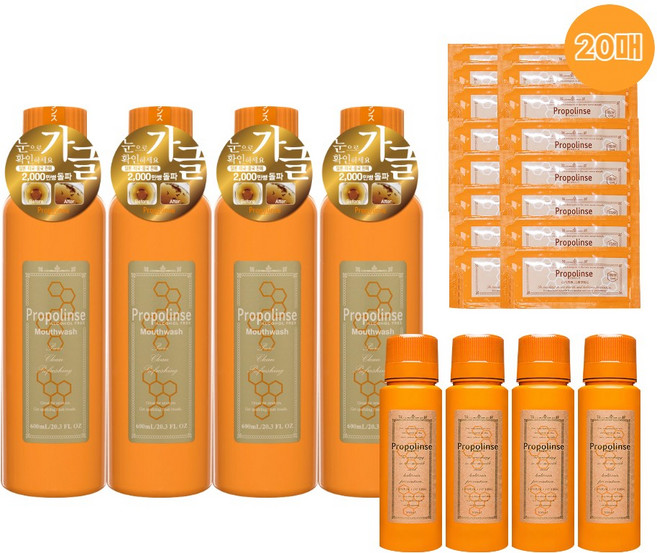 (기획특가)프로폴린스 구강청결제 스페셜패키지, 1세트
