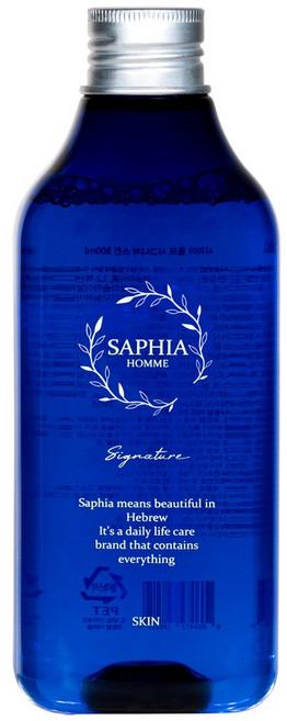 사피아 옴므 시그니처 스킨 남성스킨 남자스킨, 1개, 300ml