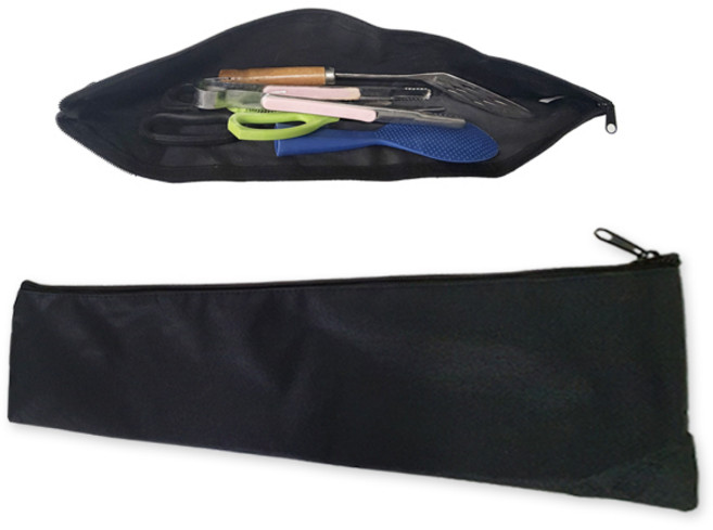 다용도 파우치 조리도구 가방 키친툴 꼬치가방 가위가방, 1개, 1단, 다용도 키친툴 가방 (검정)