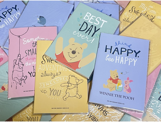 솔로핏 2026 먼슬리 월간 디즈니 플래너 스케쥴러 4종 세트, 디즈니 먼슬리 플래너 4종세트