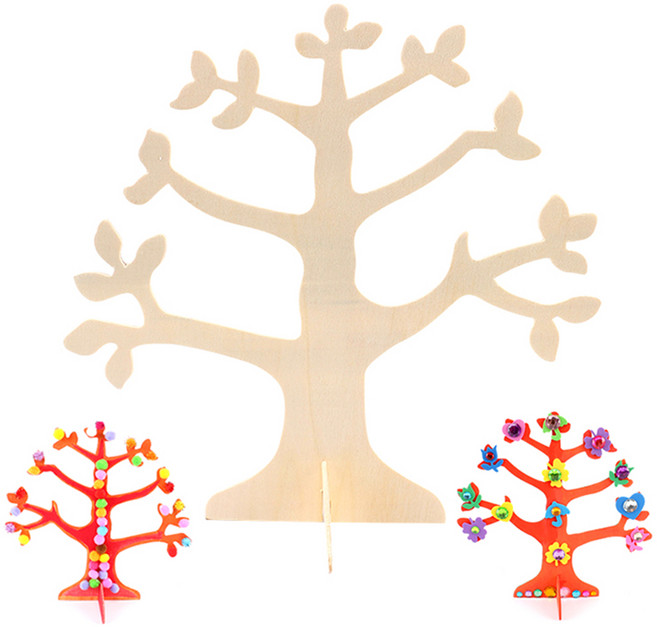 아이좋아라 꾸미기나무 나무공예 나무만들기, 10개