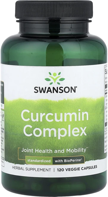 스완슨 커큐민 컴플렉스 120 베지캡슐, 2개, 120정 - 쿠팡