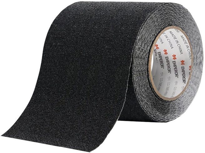 미끄럼방지 테이프 논슬립 계단 바닥 사포 다용도, 1개, 검정