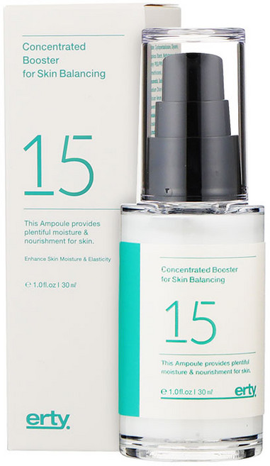 에르띠 15 컨센트레이트 부스터 포 스킨 밸런싱 앰플 / 샘플제공, 1개, 30ml