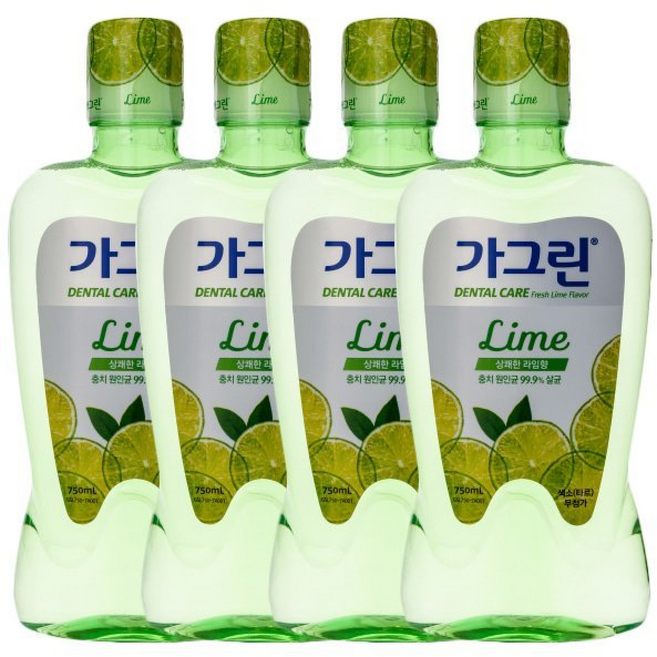 가그린 구강 청결제 라임