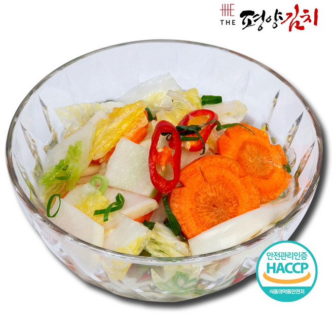 더 평양김치 나박김치 물김치 동치미 국내산, 5kg, 1개