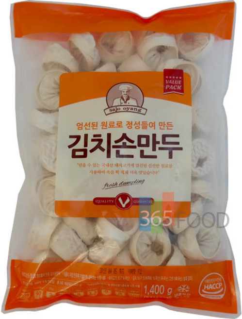 사조오양 김치손만두 1400g, 1개, 1.4kg