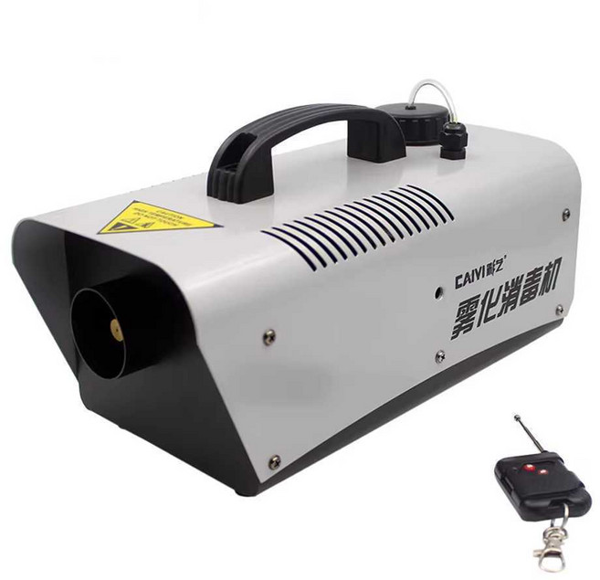 피톤치드 연무기 무선 연막 미니 살균 소독기 분무기, 일반 1000W 무선 리모컨 + 연무액 1병, 1개