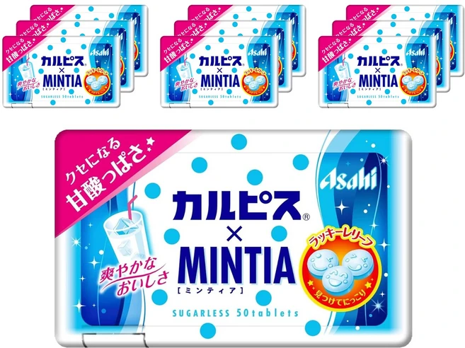 아사히 푸드 앤 헬스케어 칼피스 x민티아 50알X10개, 10개 - 쿠팡
