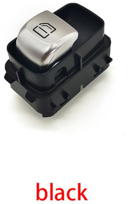 석 자동차 창문 제어 스위치 레귤레이터 리프터 단추 메르세데스 벤츠 호환부품 C 클래스 W205 S205 X253 C253 205905 5 3, black