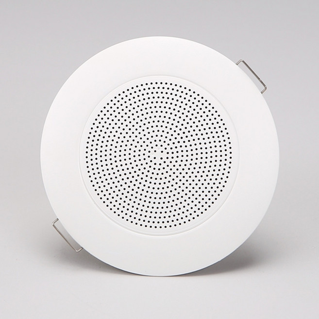 국산 천정 매입형 스피커 원형 120mm 타공100mm 하소