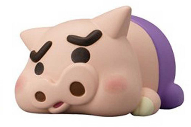 짱구 말랑 피규어 모찌코로링 2번 부리부리대마왕