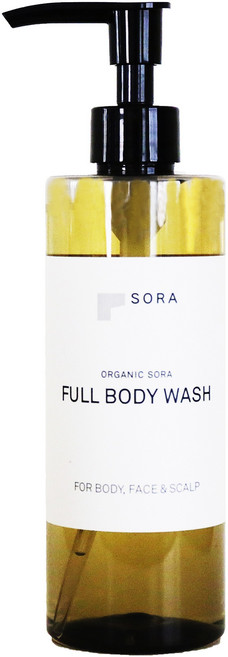 Sora 全身沐浴乳 臉部+頭皮可用, 1個, 300ml