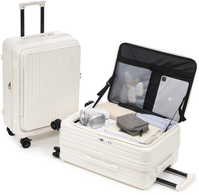 HEZO 전면 오픈 기내용 여행 캐리어 확장형 대용량 20인치 24인치 28인치