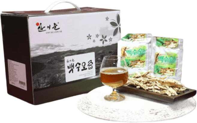 백수오즙 100%국내산 진액100ml 50팩, 100ml, 50개