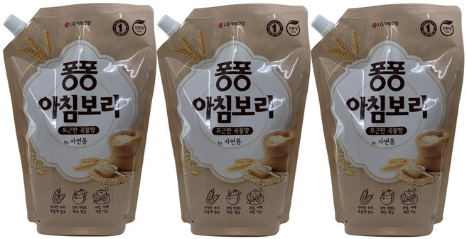 퐁퐁 아침보리 1.2L, 3개