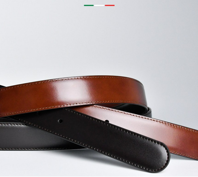 몽블랑 벨트 호환용 이태리 명품 제조사 직수입 가죽 끈 허리띠 29mm 라운드