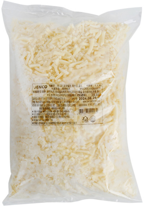 제니코 프라임 골드 모짜렐라 치즈 2.5kg+아이스박스, 2.5kg, 1개