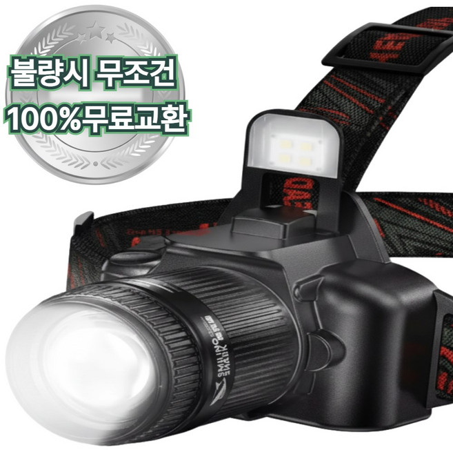 모얼벳 3세대 업그레이드 C타입 각도조절 헤드렌턴 초강력 PRO MAX, 울트라블랙, 1개