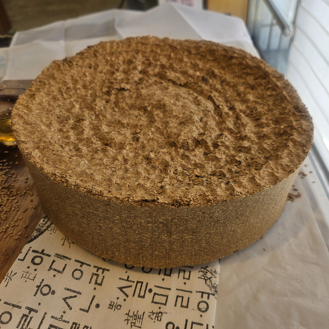 깻묵 유박 깻묵 거름용 고급 사료 새모이 퇴비, 1kg, 1개