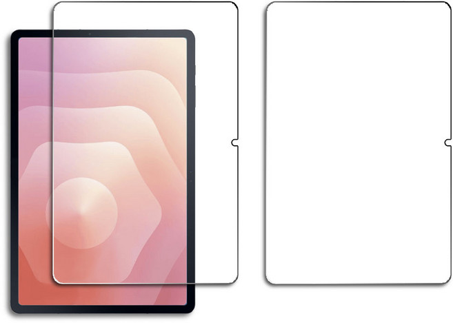 갤럭시탭S11 호환 11인치 고광택 선명 액정 보호필름2장 SM-X730 SM-X730N SM-X736 SM-X736N, 1세트-총 2장